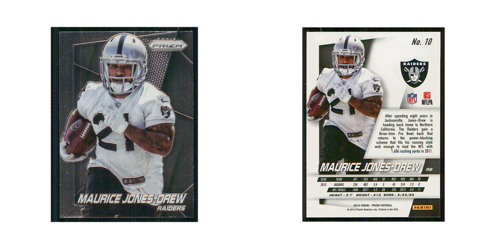 2014 Panini Prizm Maurice Jones-Drew Raiders #10