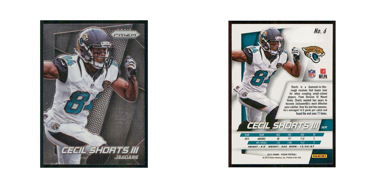 2014 Panini Prizm Cecil Shorts Jaguars #6