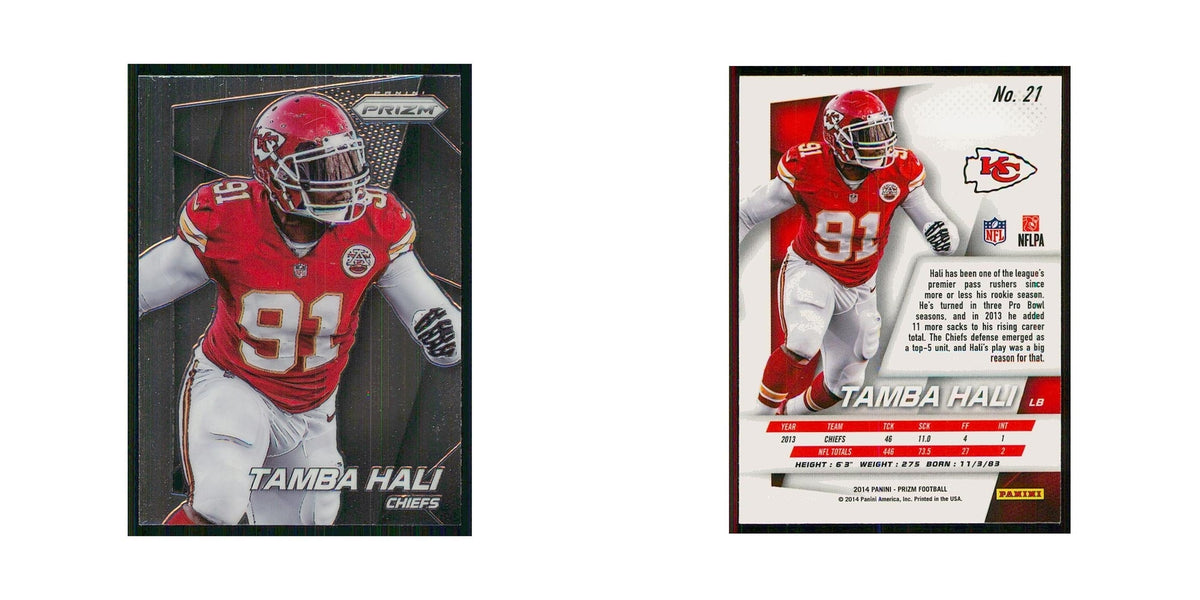 2014 Panini Prizm Tamba Hali Chiefs #21