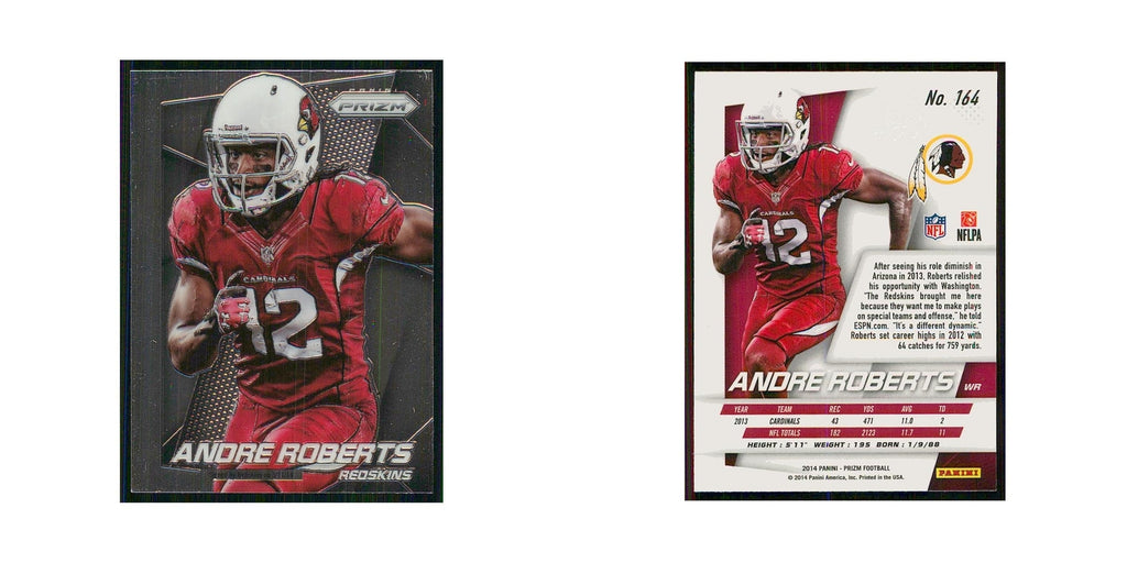 2014 Panini Prizm Andre Roberts Redskins #164