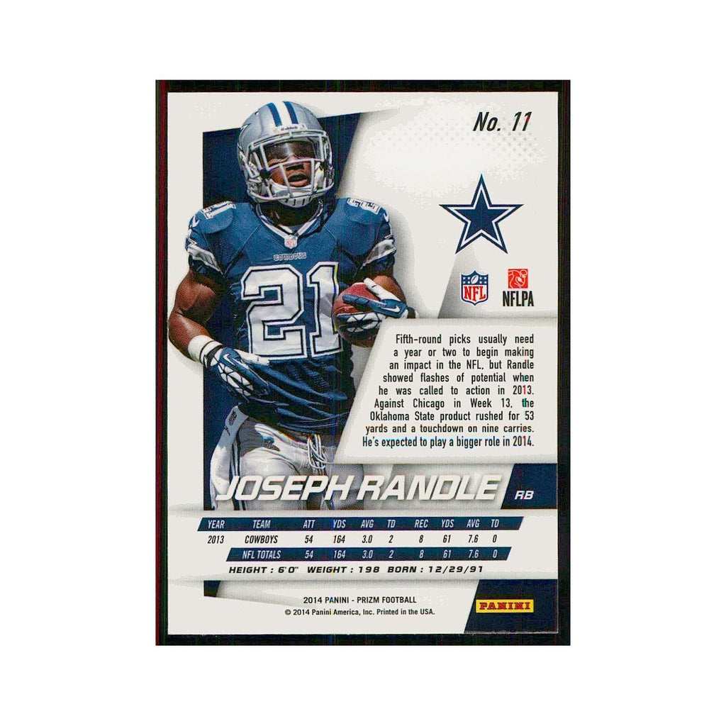 2014 Panini Prizm Joseph Randle Cowboys #11