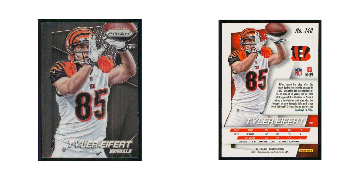 2014 Panini Prizm Tyler Eifert Bengals #140