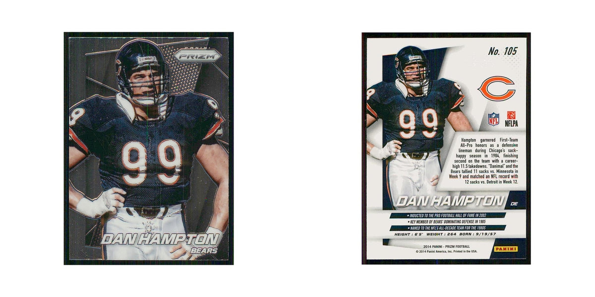 2014 Panini Prizm Dan Hampton Bears #105
