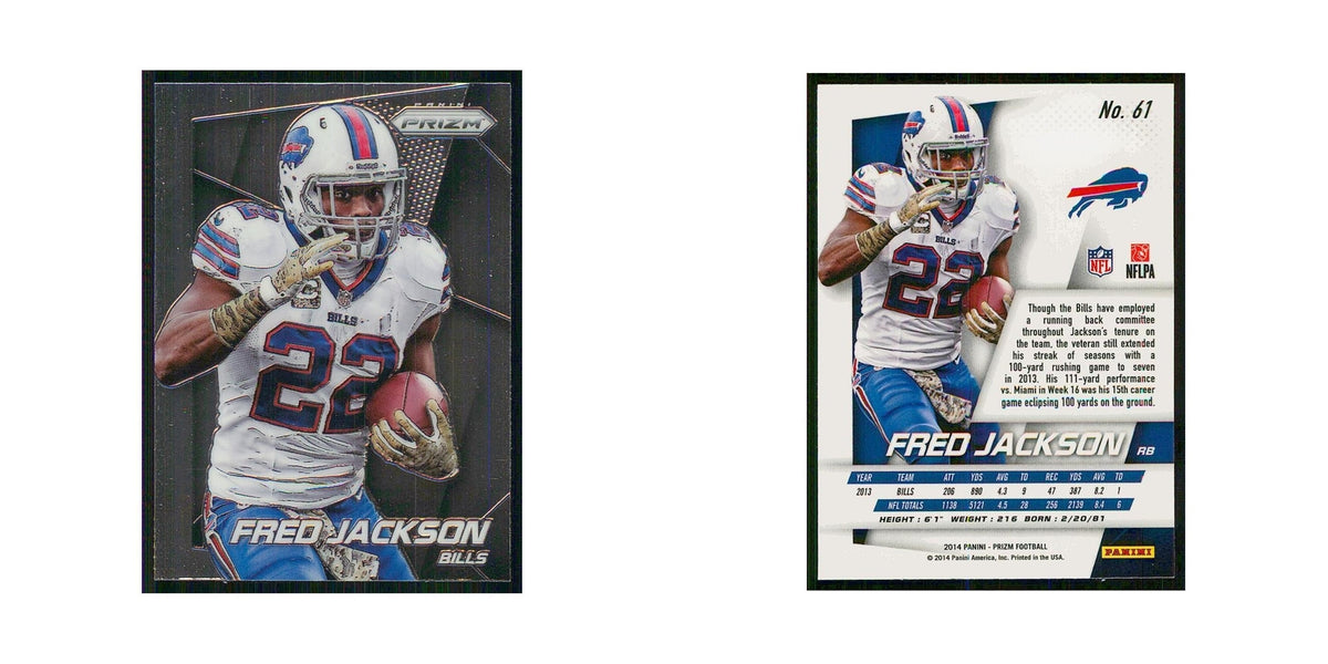 2014 Panini Prizm Fred Jackson Bills #61