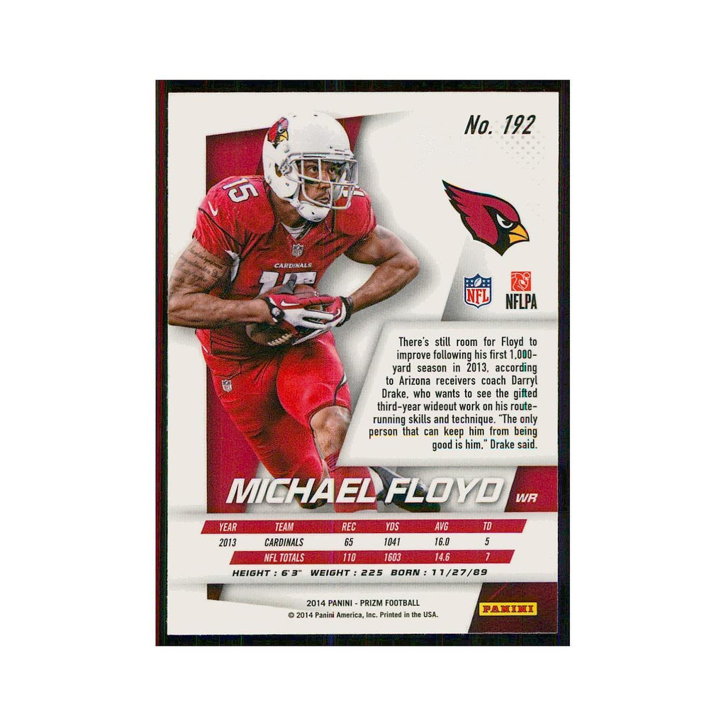 2014 Panini Prizm Michael Floyd Cardinals #192