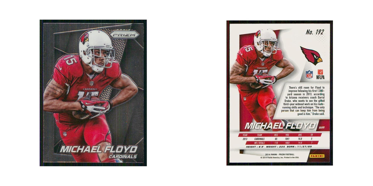 2014 Panini Prizm Michael Floyd Cardinals #192