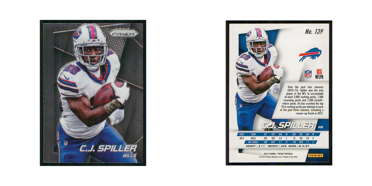 2014 Panini Prizm C.J. Spiller Bills #139