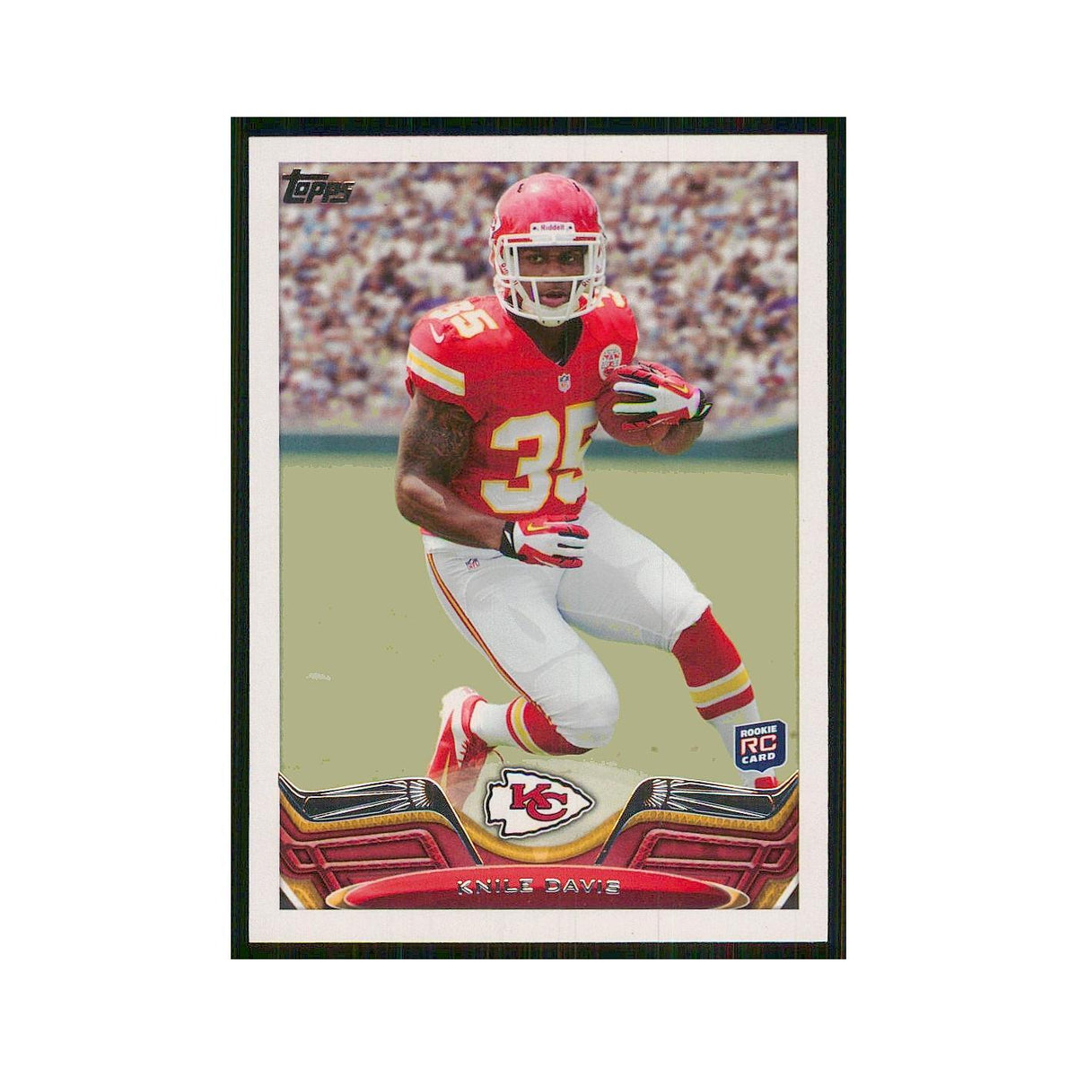 2013 Topps Knile Davis RC Chiefs #322