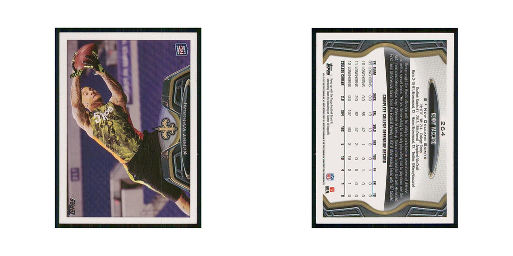2013 Topps Kenny Vaccaro RC Saints #264