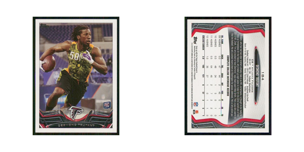 2013 Topps Desmond Trufant RC Falcons #184