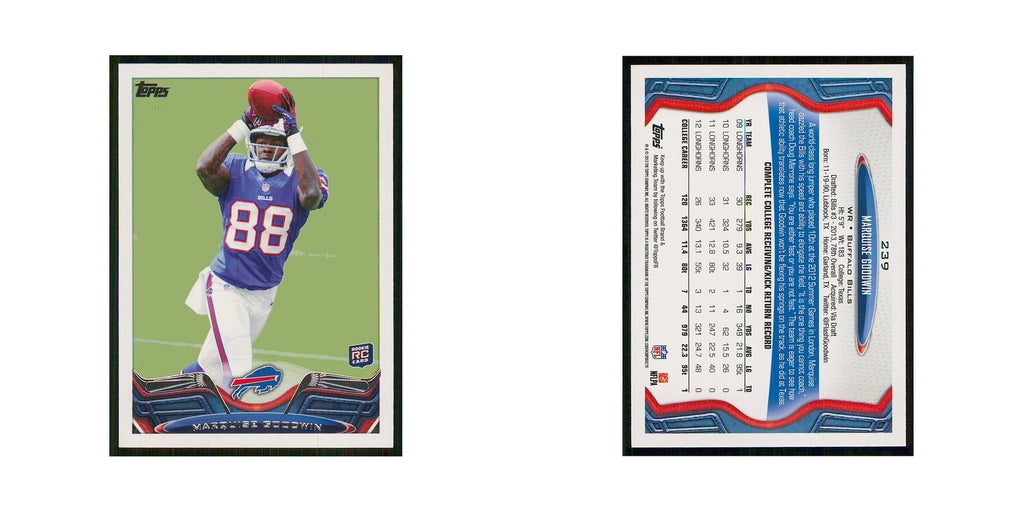 2013 Topps Marquise Goodwin RC Bills #239