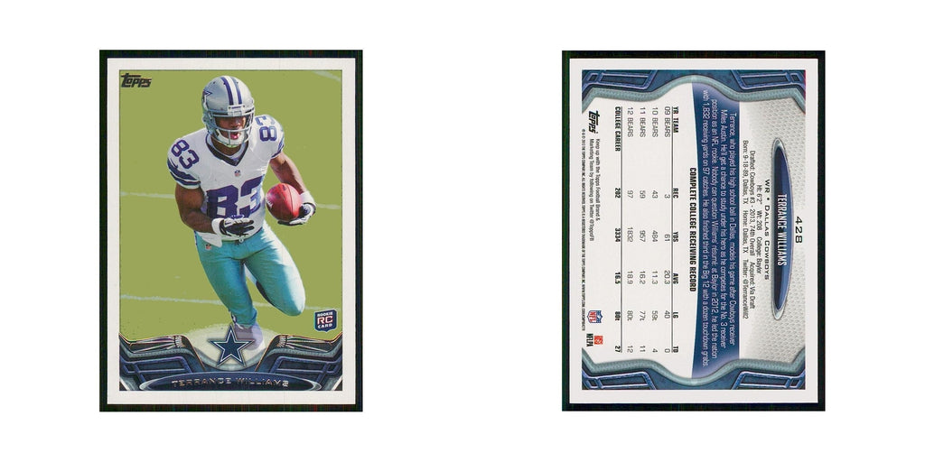 2013 Topps Terrance Williams RC Cowboys #428