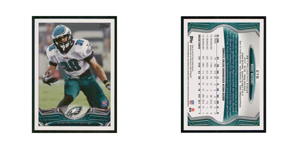 2013 Topps Miguel Maysonet RC Eagles #278