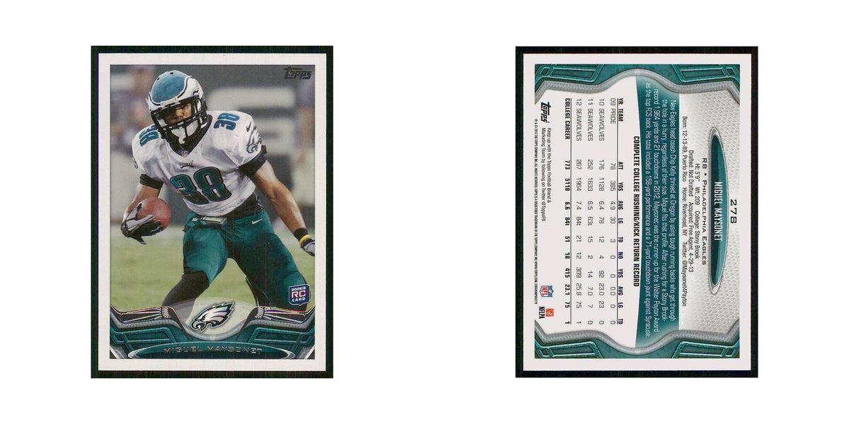 2013 Topps Miguel Maysonet RC Eagles #278