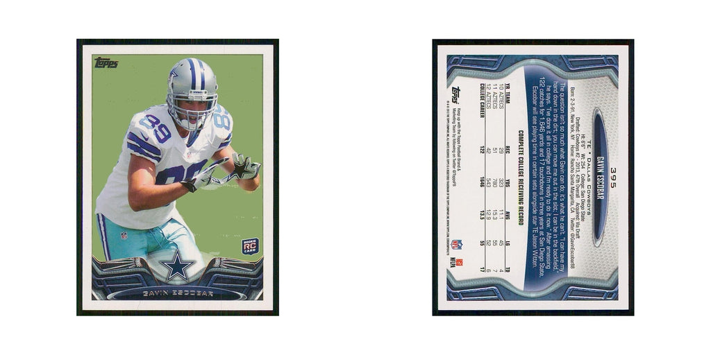 2013 Topps Gavin Escobar RC Cowboys #395