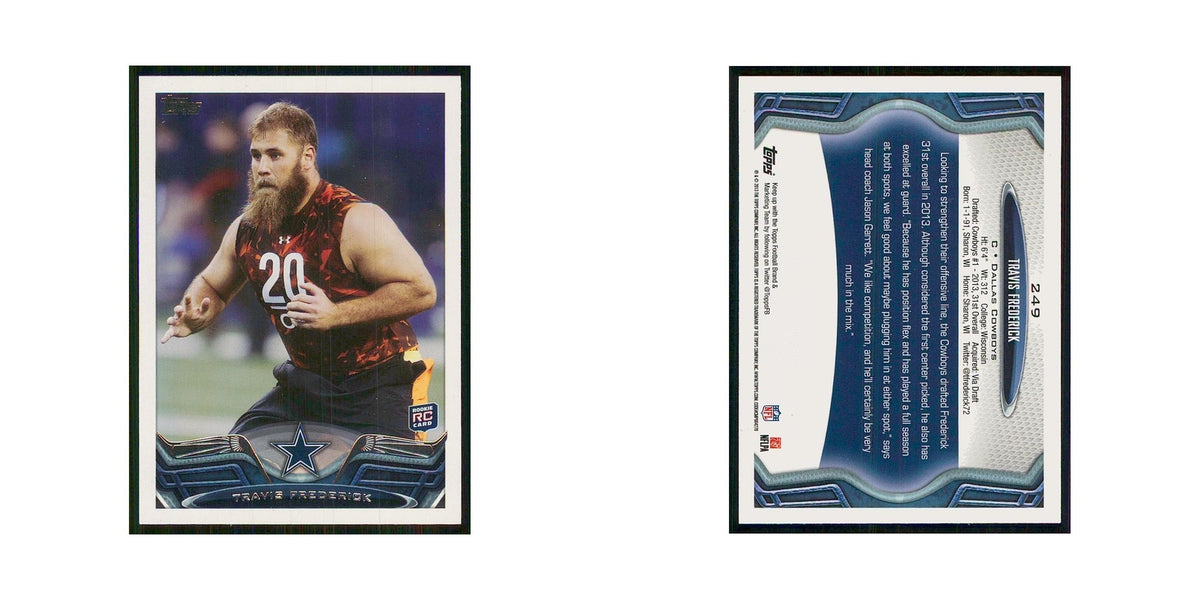 2013 Topps Travis Frederick RC Cowboys #249