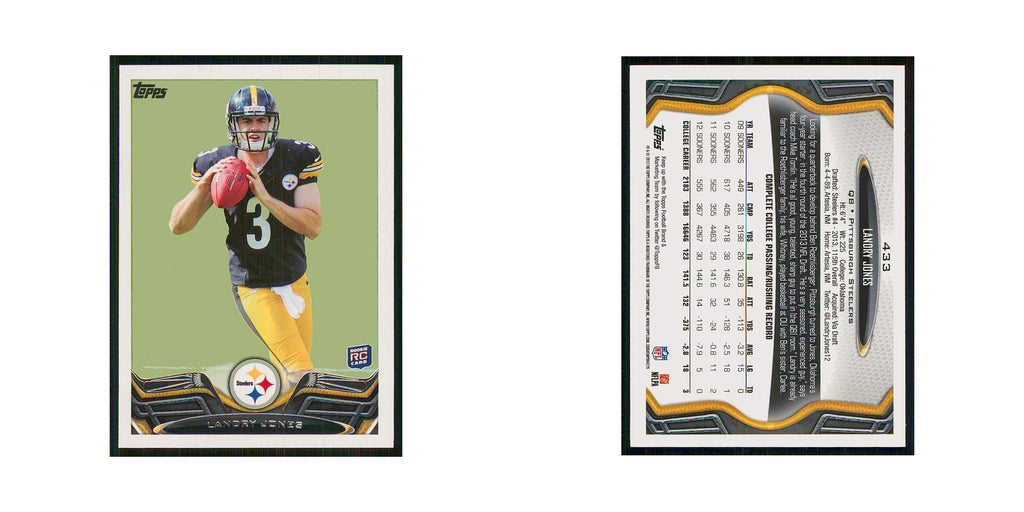 2013 Topps Landry Jones RC Steelers #433