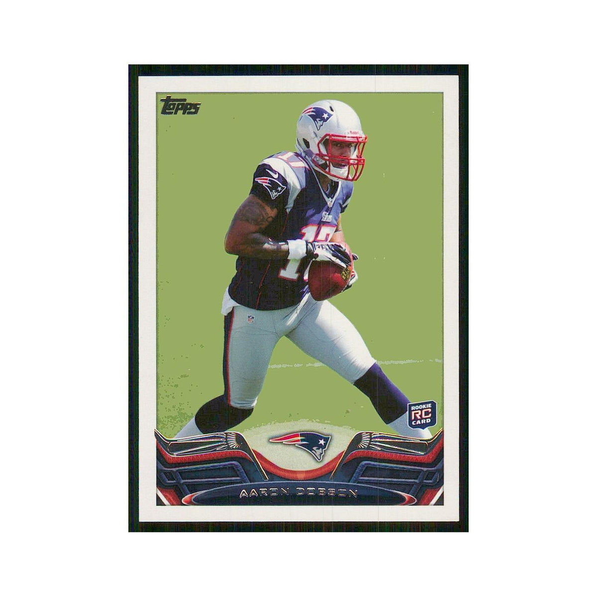 2013 Topps Aaron Dobson RC Patriots #402