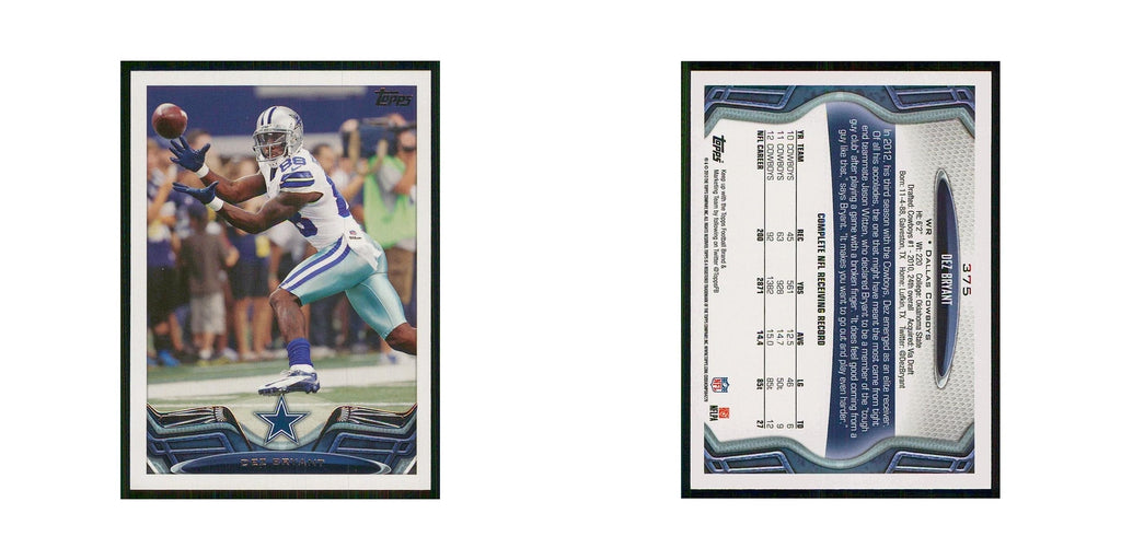 2013 Topps Dez Bryant Cowboys #375