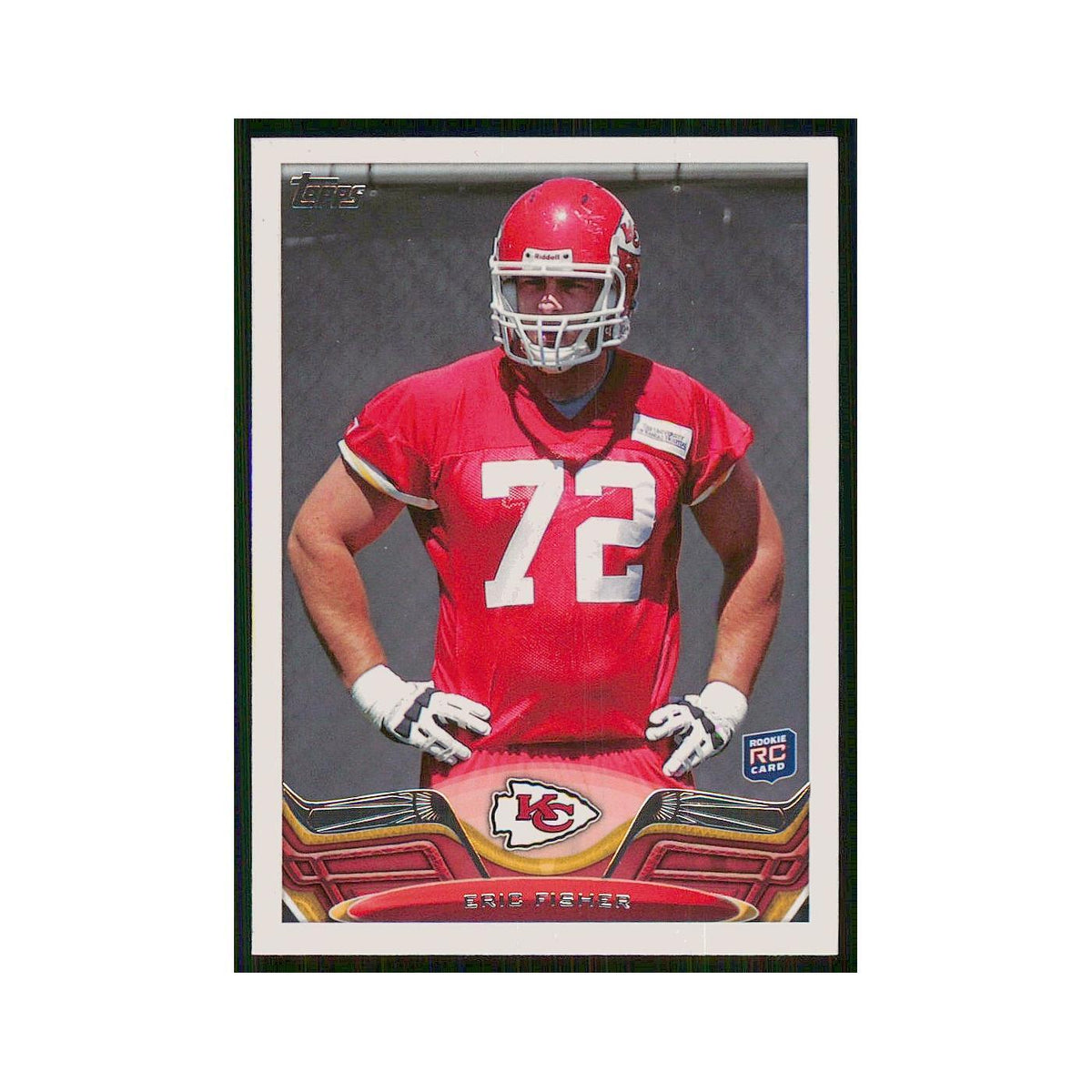 2013 Topps Eric Fisher RC Chiefs #368