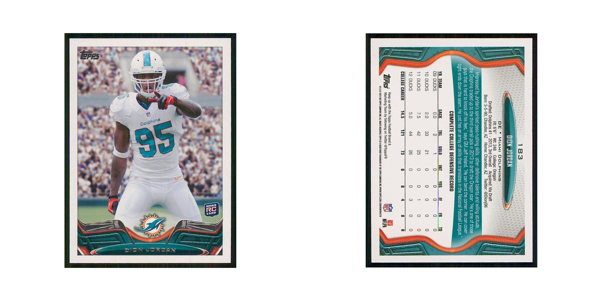 2013 Topps Dion Jordan RC Dolphins #183