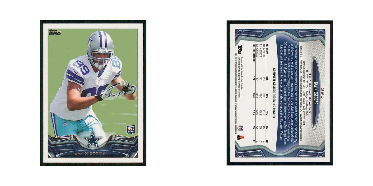2013 Topps Gavin Escobar RC Cowboys #395