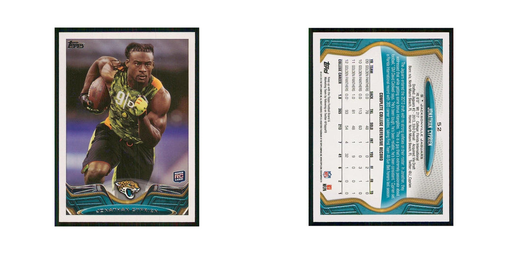 2013 Topps Jonathan Cyprien RC Jaguars #52