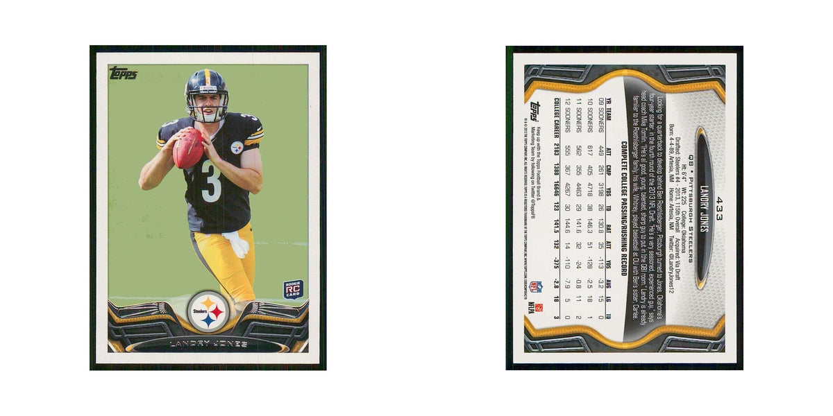 2013 Topps Landry Jones RC Steelers #433