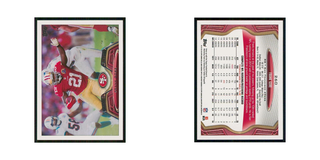 2013 Topps Frank Gore 49ers #260