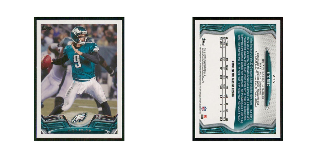 2013 Topps Nick Foles Eagles #277