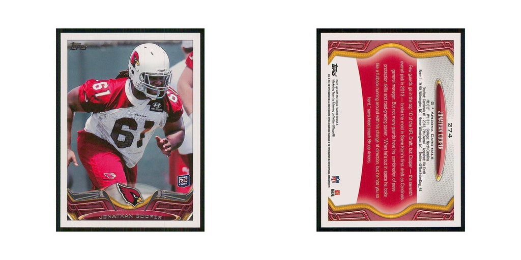 2013 Topps Jonathan Cooper RC Cardinals #274