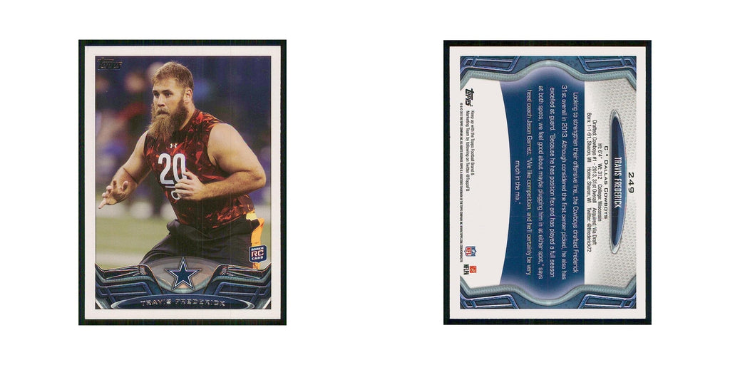 2013 Topps Travis Frederick RC Cowboys #249