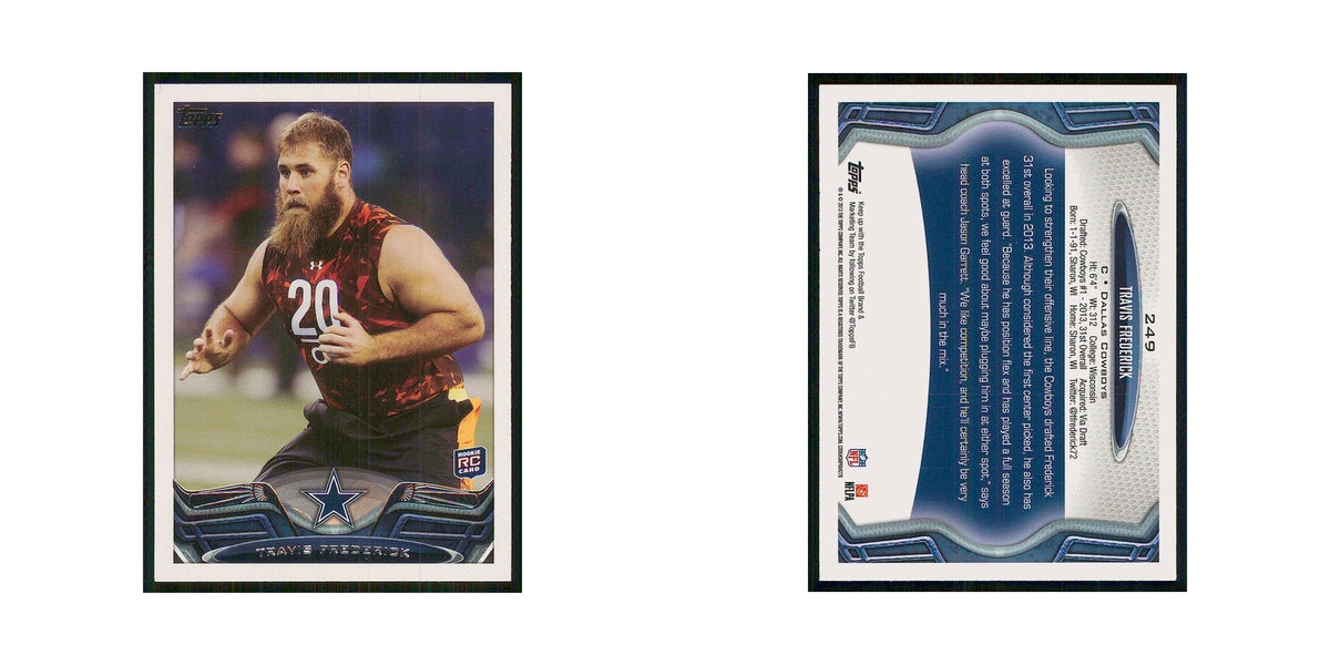 2013 Topps Travis Frederick RC Cowboys #249
