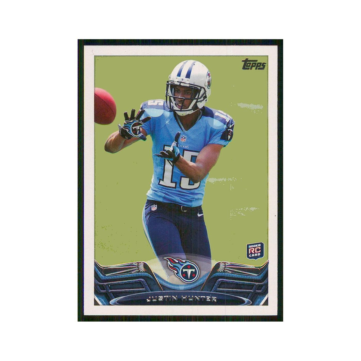2013 Topps Justin Hunter RC Titans #248