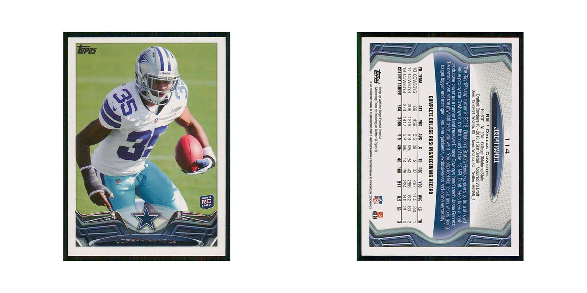 2013 Topps Joseph Randle RC Cowboys #114