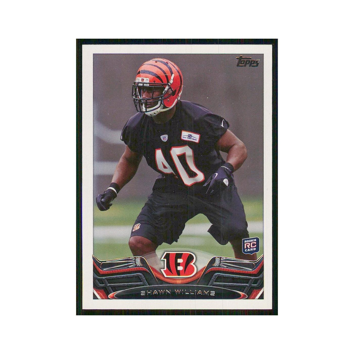 2013 Topps Shawn Williams RC Bengals #335