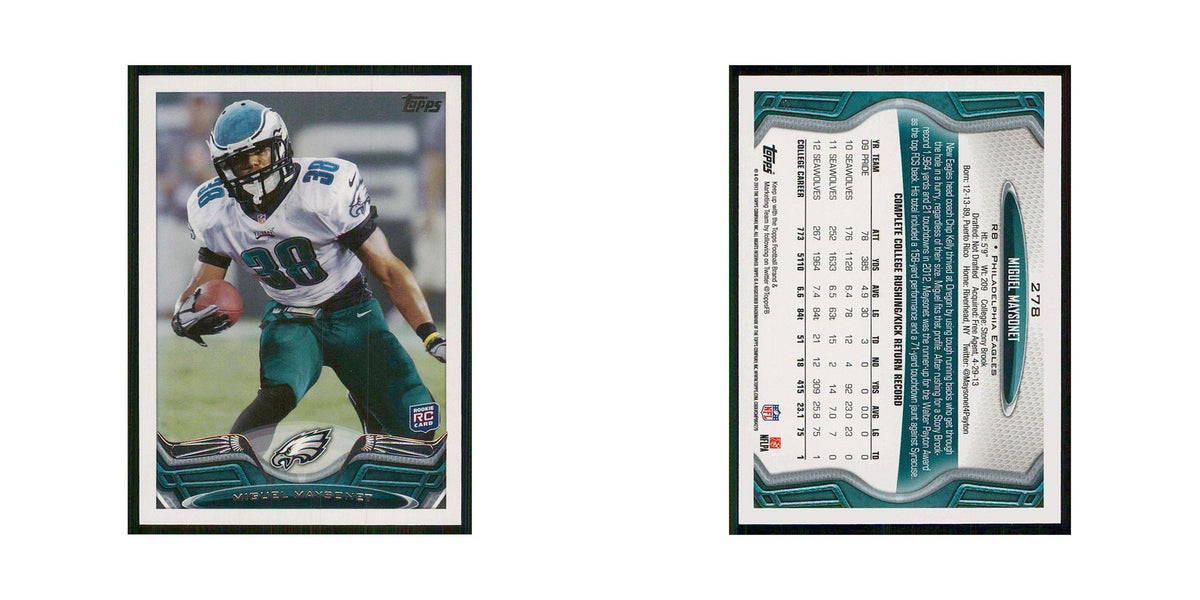 2013 Topps Miguel Maysonet RC Eagles #278