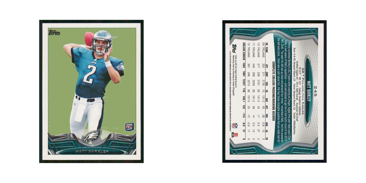 2013 Topps Matt Barkley RC Eagles #245