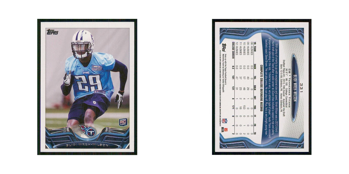 2013 Topps Blidi Wreh-Wilson RC Titans #331