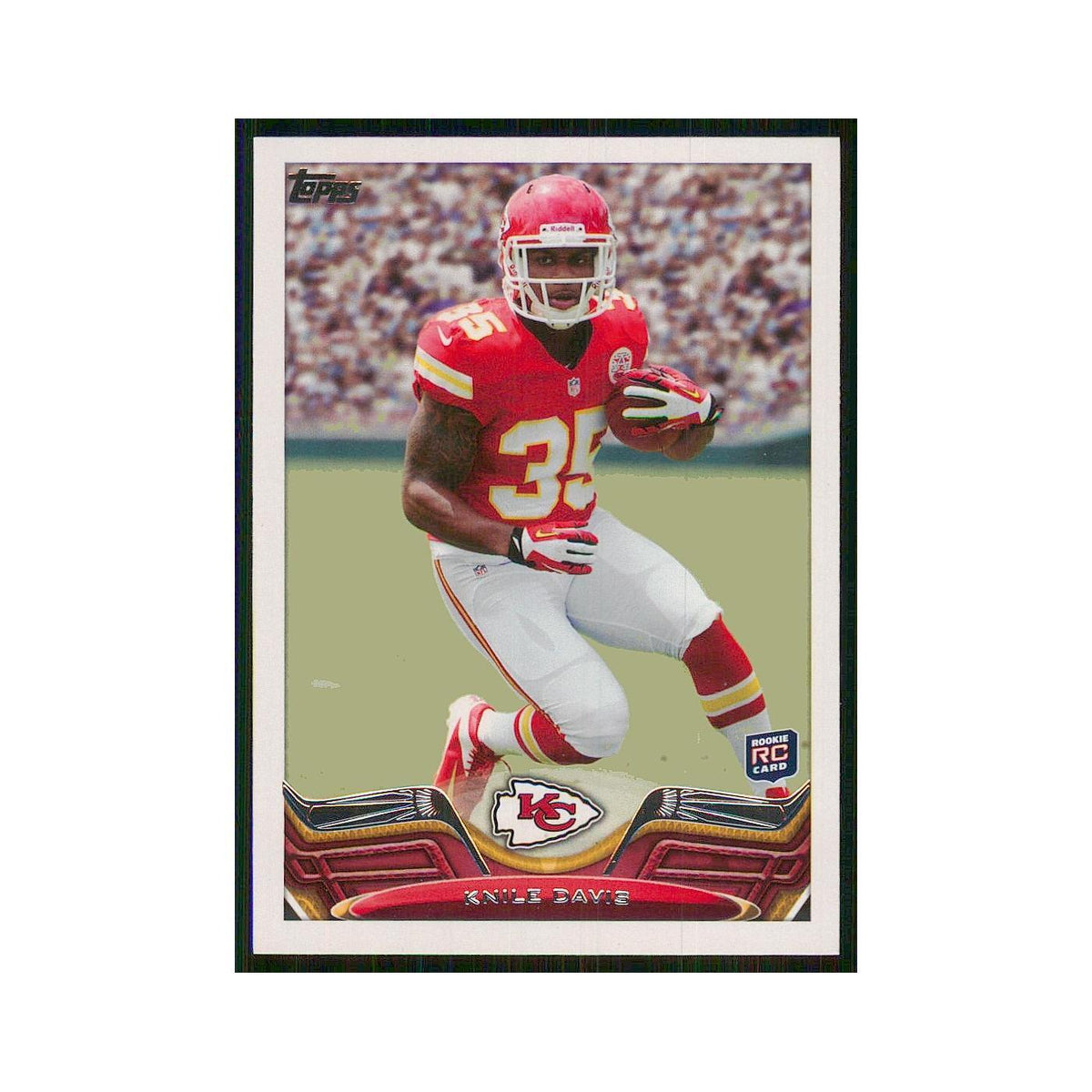 2013 Topps Knile Davis RC Chiefs #322