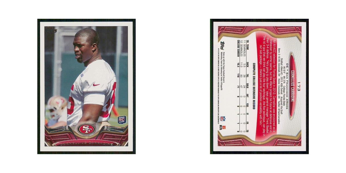 2013 Topps Cornellius Carradine RC 49ers #173