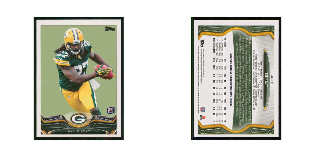 2013 Topps Eddie Lacy RC Packers #406