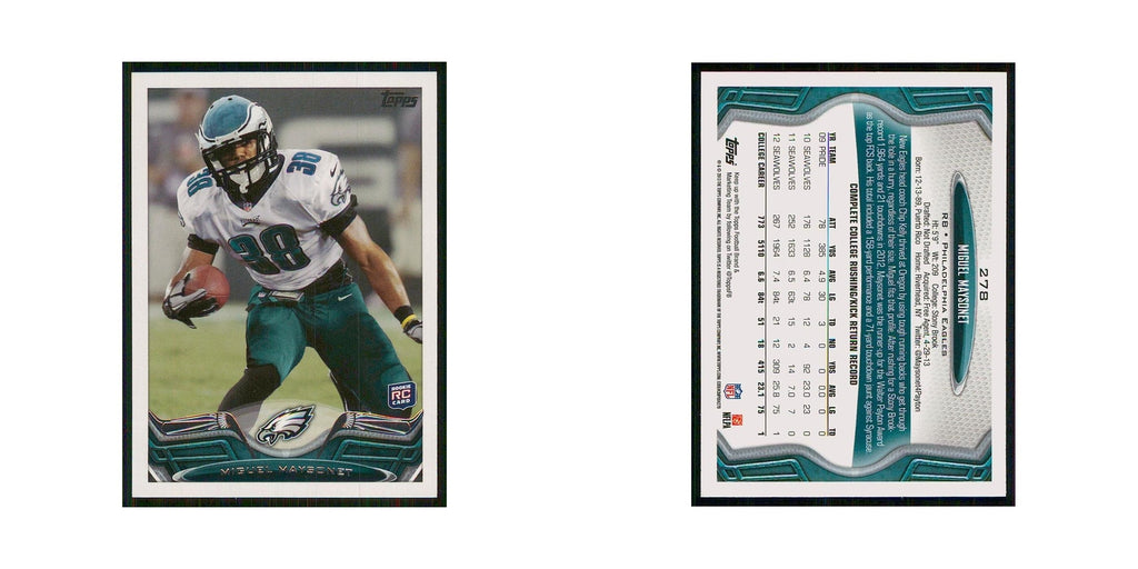 2013 Topps Miguel Maysonet RC Eagles #278