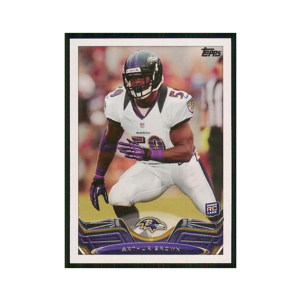 2013 Topps Arthur Brown RC Ravens #227