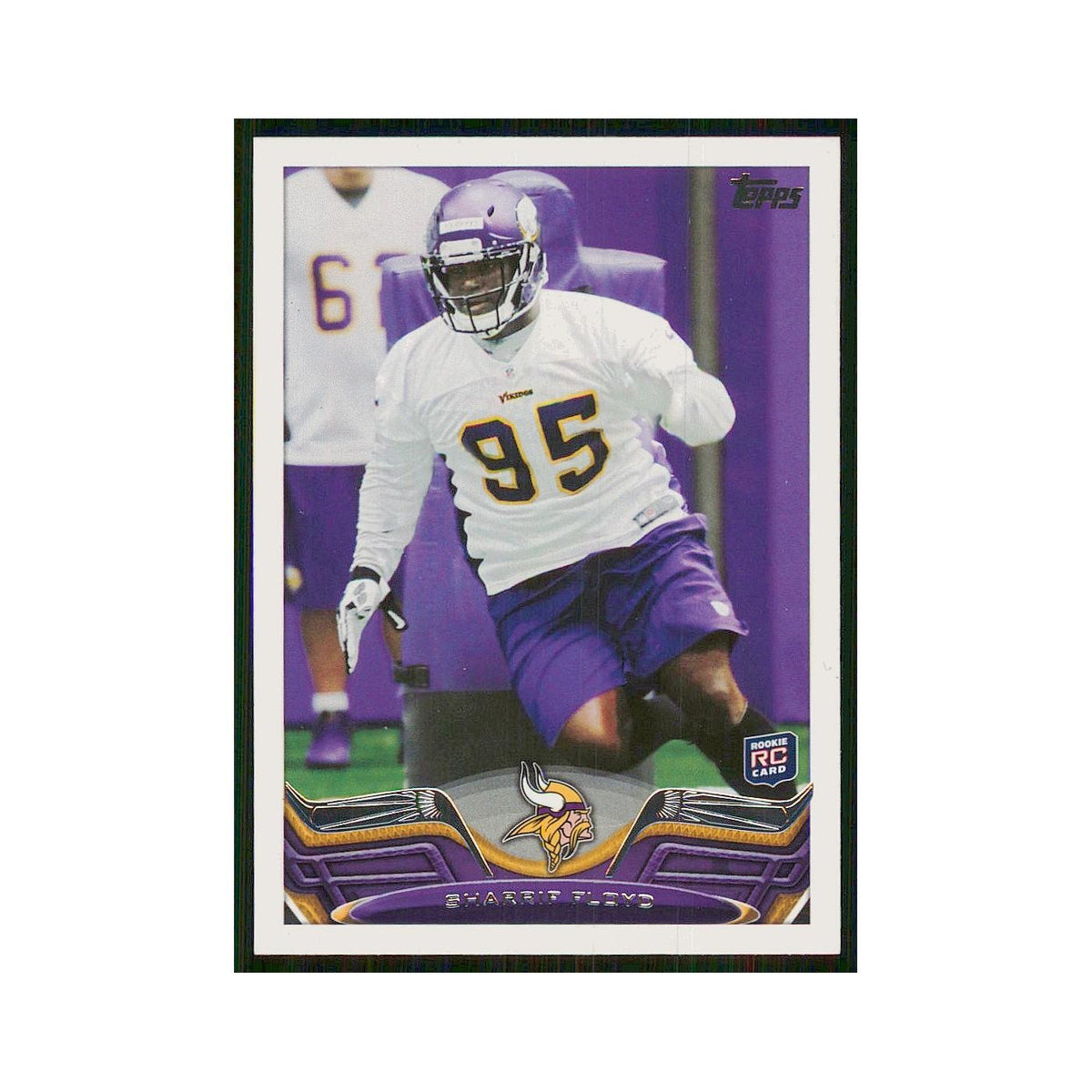 2013 Topps Sharrif Floyd RC Vikings #257