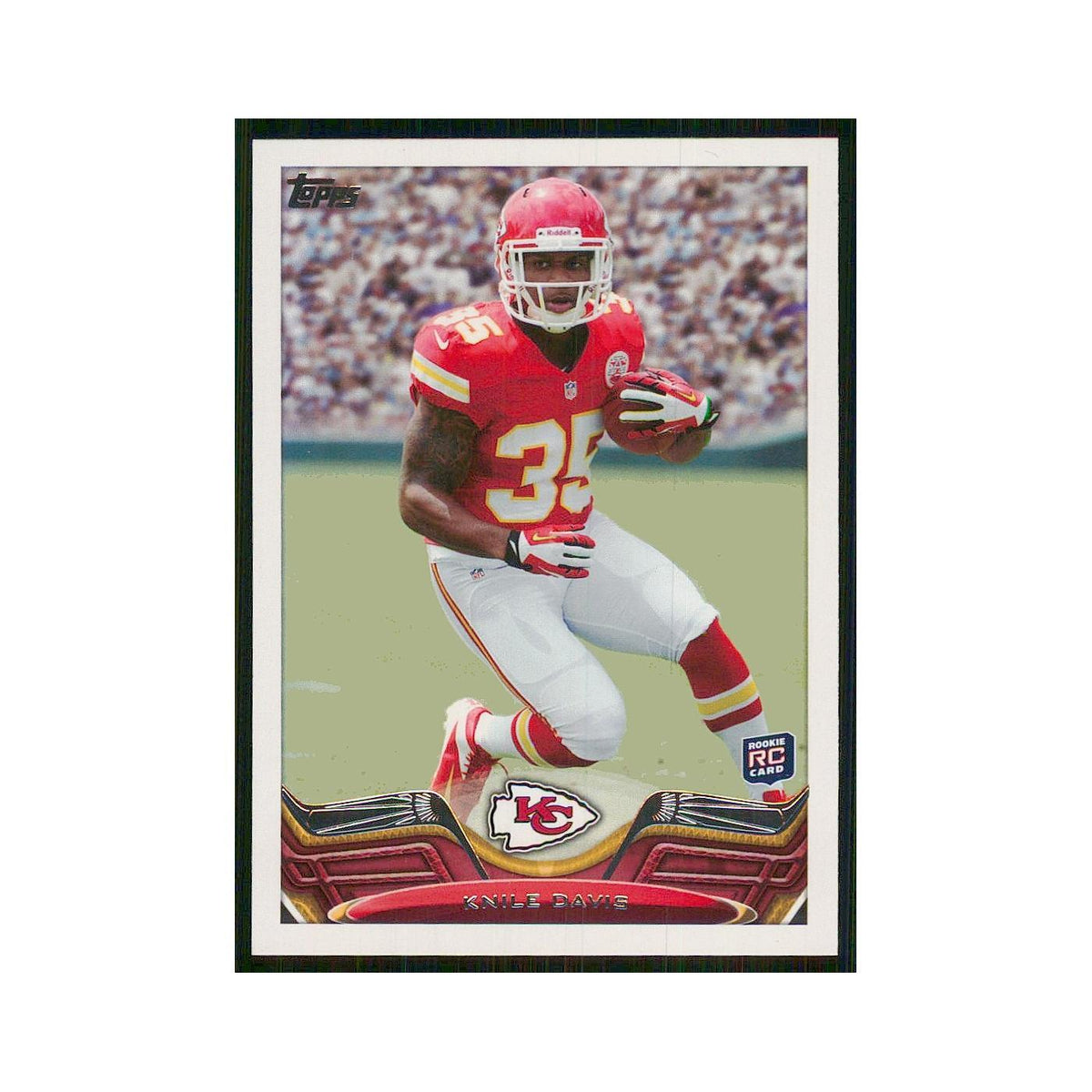 2013 Topps Knile Davis RC Chiefs #322