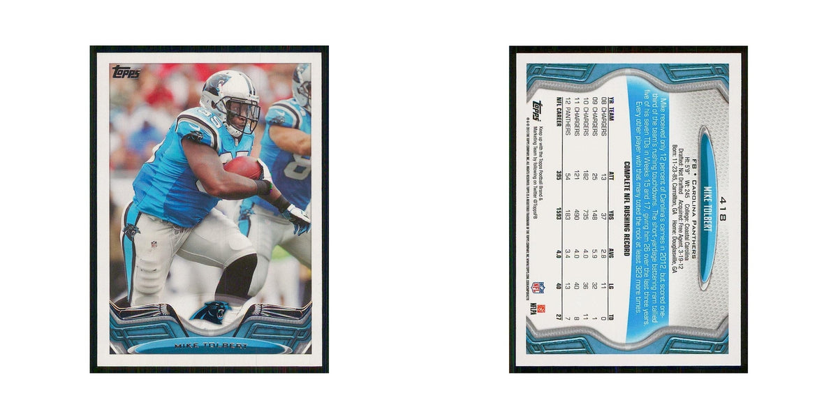 2013 Topps Mike Tolbert Panthers #418