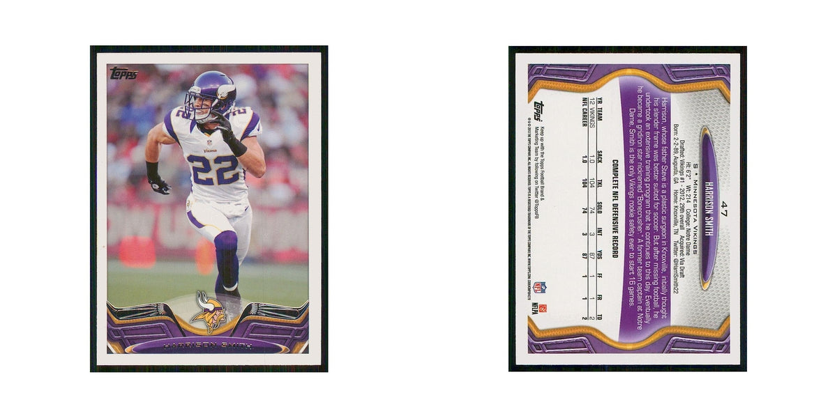 2013 Topps Harrison Smith Vikings #47