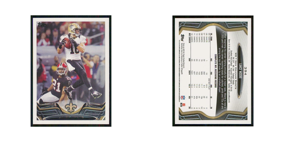 2013 Topps Lance Moore Saints #394