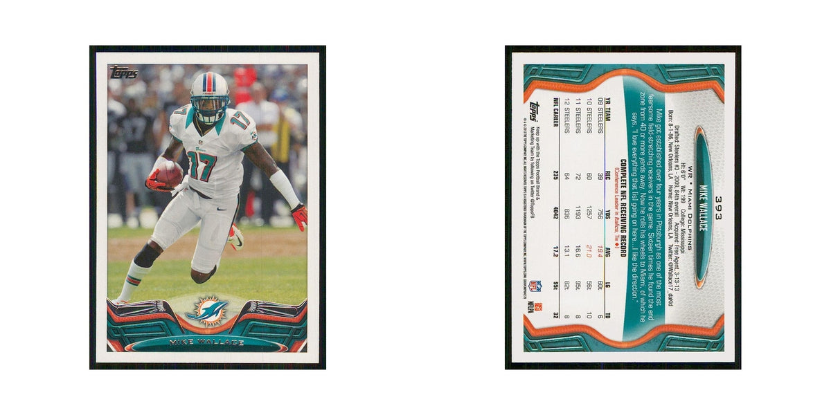 2013 Topps Mike Wallace Dolphins #393